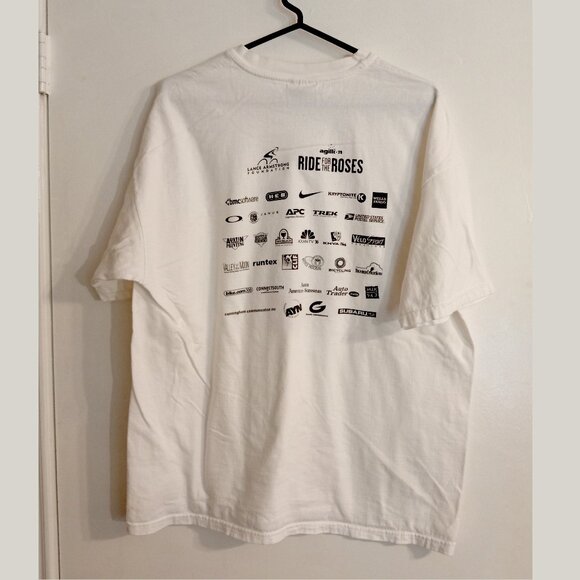 XL Vintage Collectible Cycling T-Shirt: 2000 Ride for the Roses, Austin Texas - Picture 7 of 7